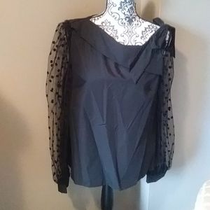 One shoulder dressy top